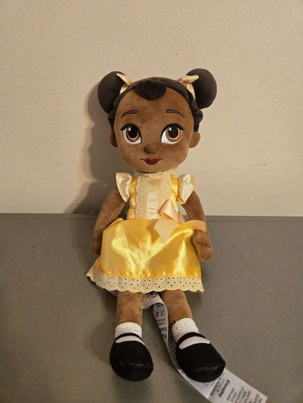Disney Animators' Collection Tiana Plush Doll (Yellow Dress) – 13"
